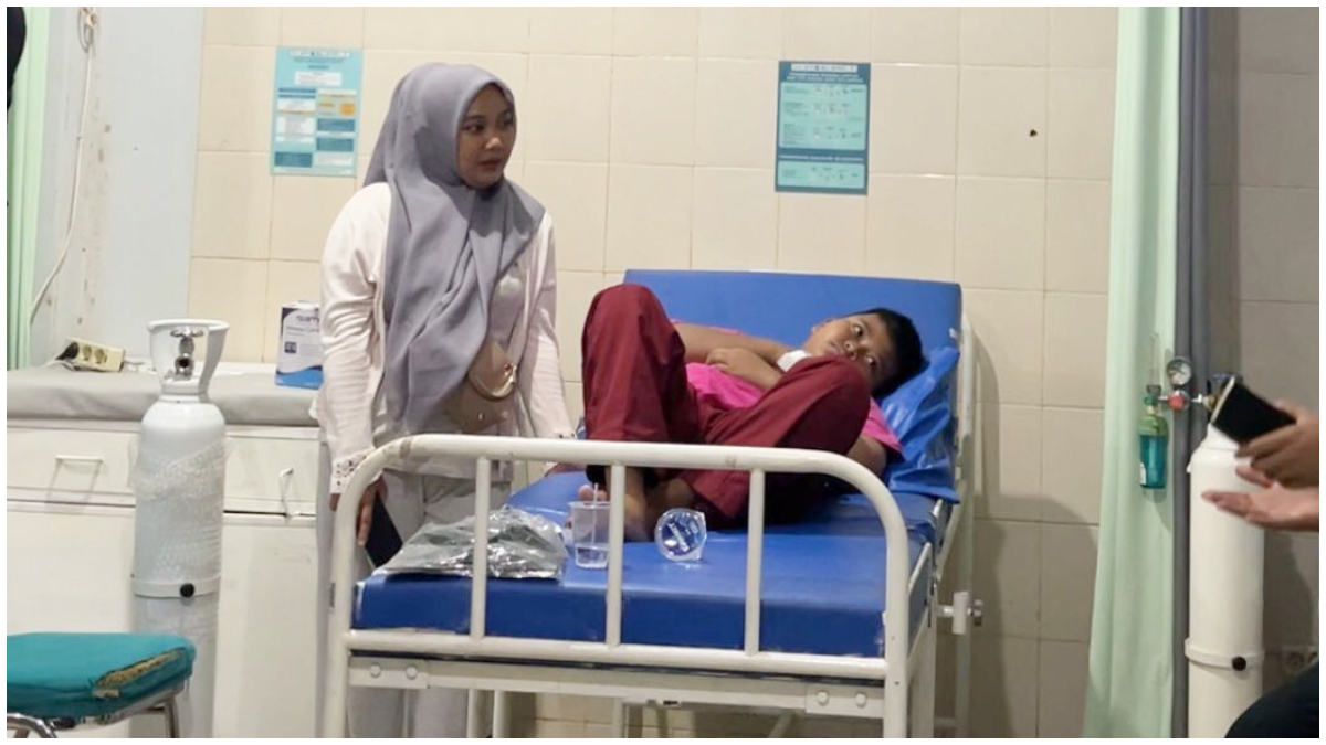 Siswa di Bogor Selatan yang mengalami mual pasca menyantap MBG