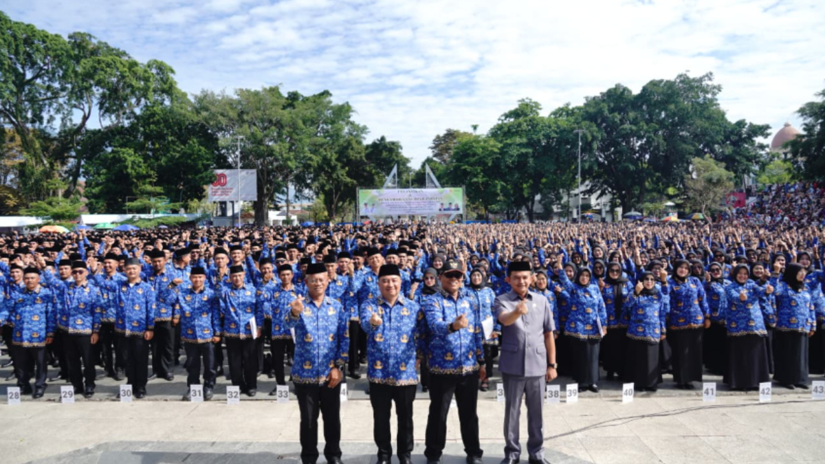 Pelantikan PPPK paruh waktu di Kabupaten Garut