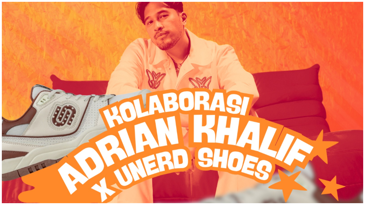 Adrian Khalif kolaborasi dengan UNERD luncurkan Sepatu THE BIG LOVE&nbsp;