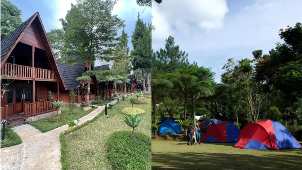 Suasana Camp de Katarina Megamendung Bogor.&nbsp;