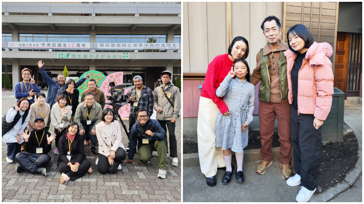 Para pemeran Film 10 Days in Machida yang mulai digarap produksinya.