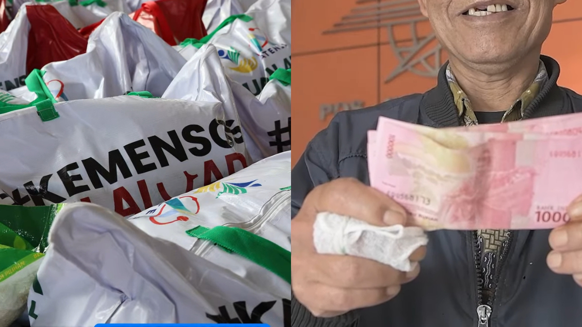 Ilustrasi bansos BLT Kesra dan BPNT