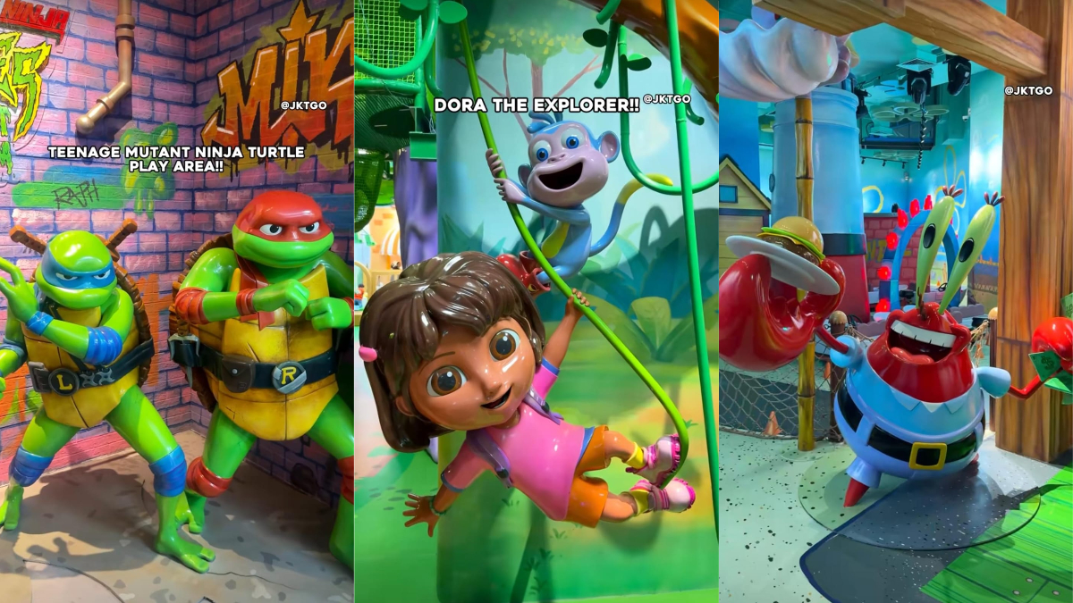 Karakter-karakter ikonik di Nickelodeon Playtime Pertama di Indonesia