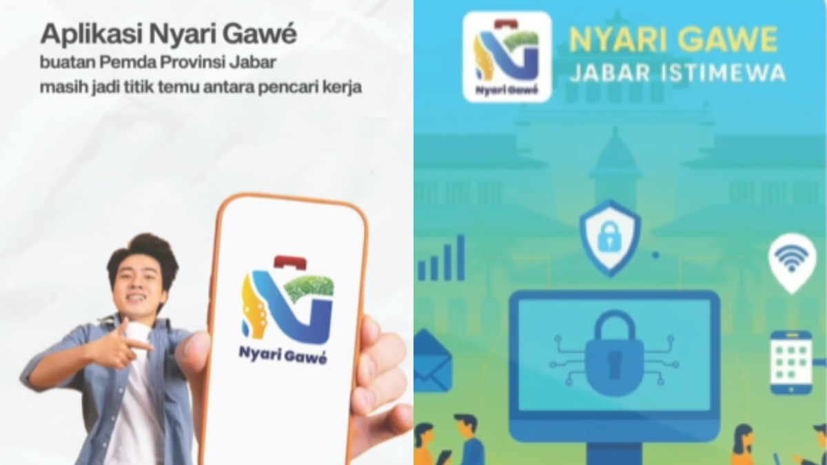 Aplikasi Nyari Gawe memberi kemudahan bagi para pencari kerja di Jawa Barat dalam mengakses informasi lowongan.