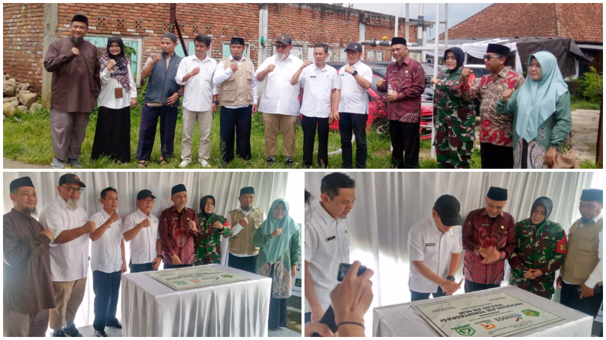 Peresmian&nbsp;Program Air Terintegrasi&nbsp;LAZ Rabbani di Masjid An Nur, Tamansari Bogor.