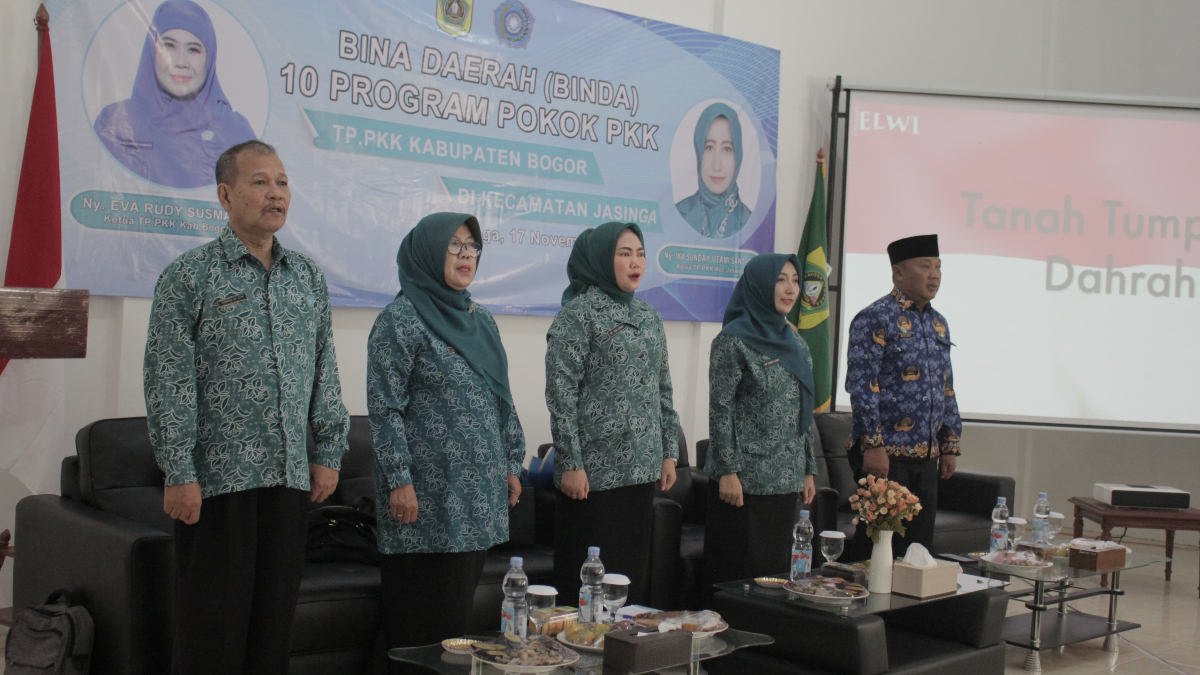 Tim Penggerak PKK Kabupaten Bogor kembali melaksanakan kegiatan Bina Daerah (BINDA)