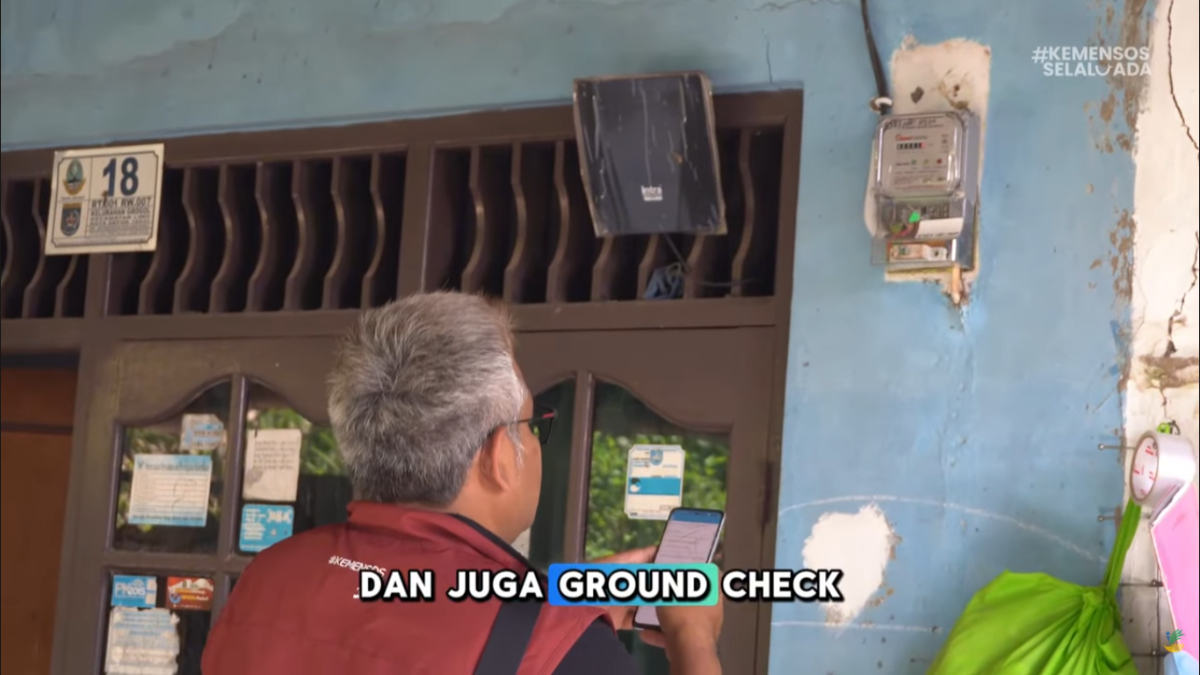 Ilustrasi saat ground check untuk DTSEN