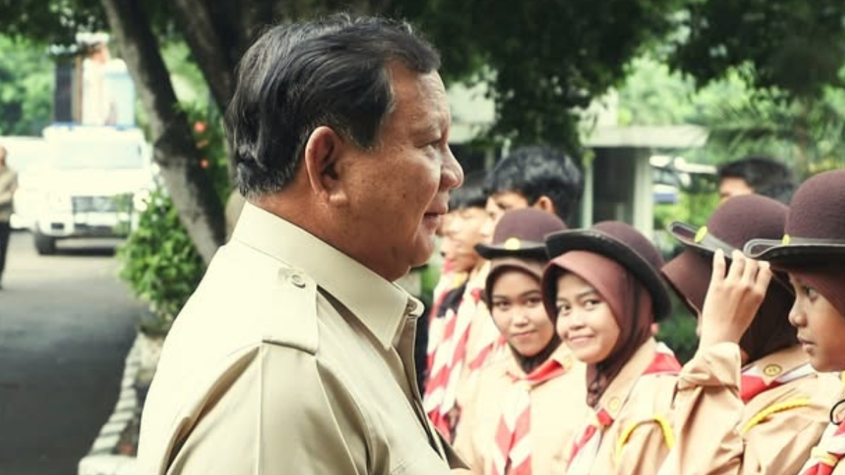 Presiden Prabowo Subianto saat melakukan kunjungan kerja.