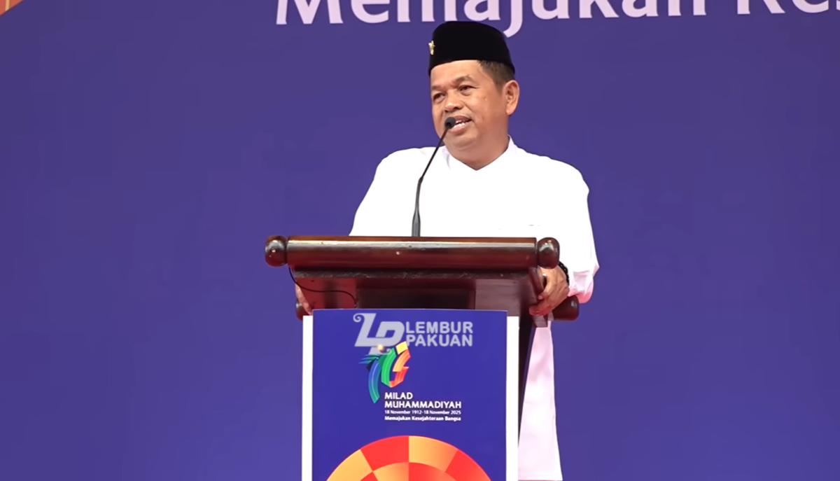 Gubernur Dedi Mulyadi menyampaikan dua pesan penting pada Milad Muhammadiyah.