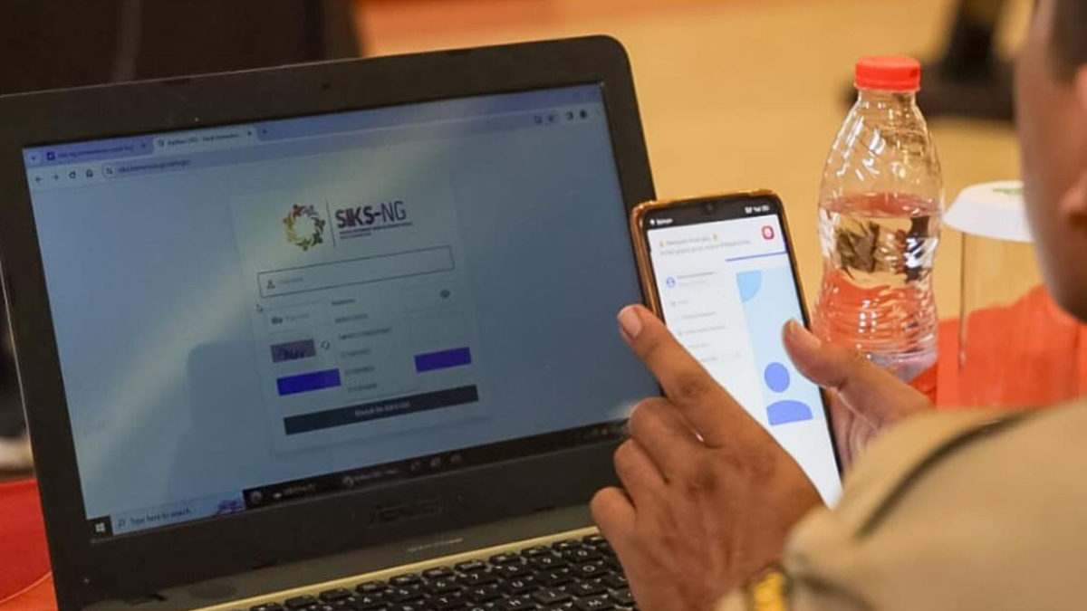 Ilustrasi Sistem Data SIKS NG