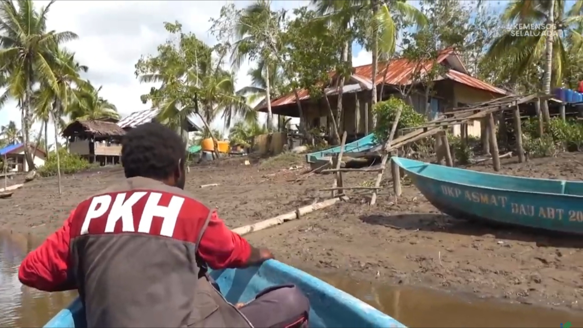 Ilusrasi Pendamping sosial PKH lakukan ground check KPM bansos