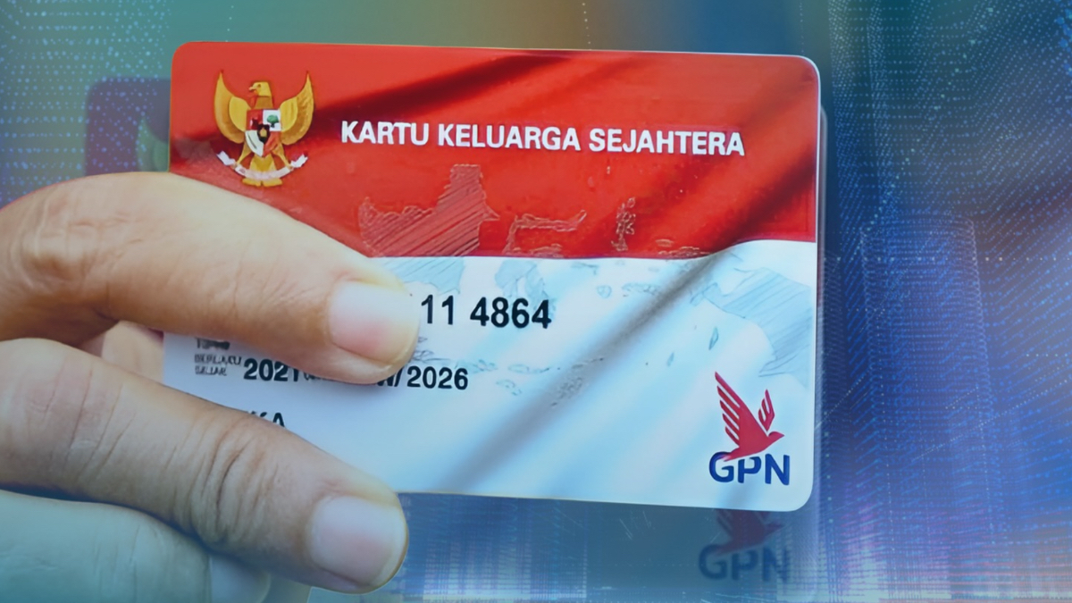 Ilustrasi: Kartu KKS penerima bantuan sosial (bansos).