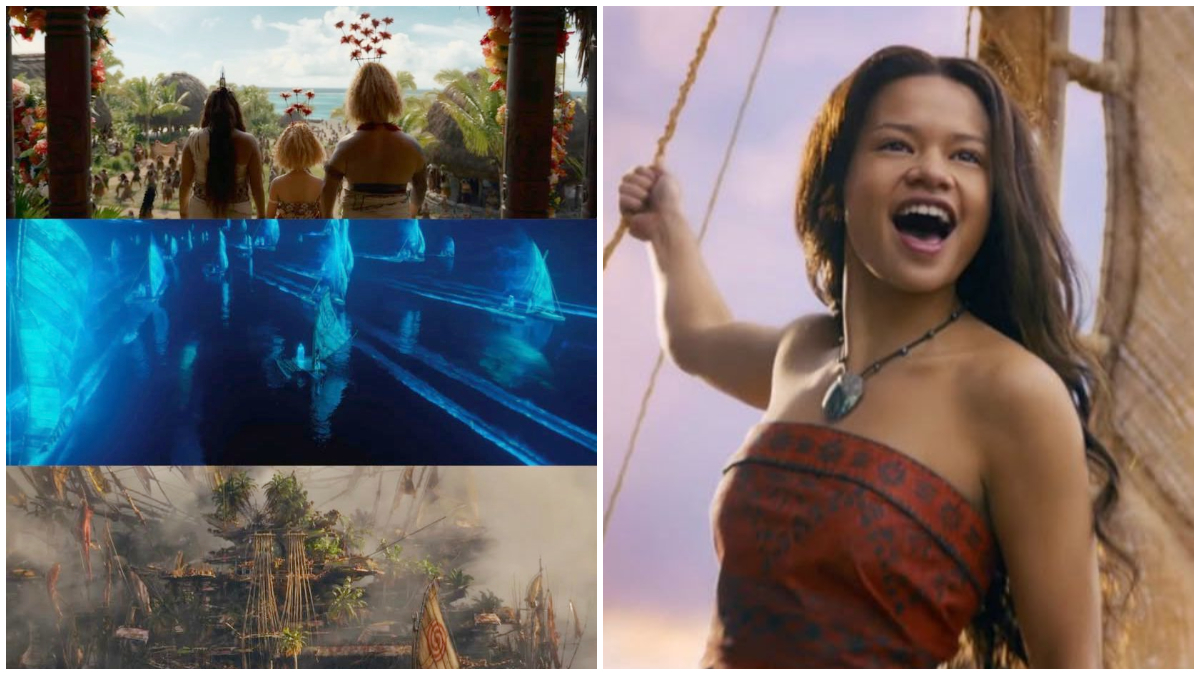 Potret dari tokoh utama Catherine Laga&rsquo;aia sebagai Moana