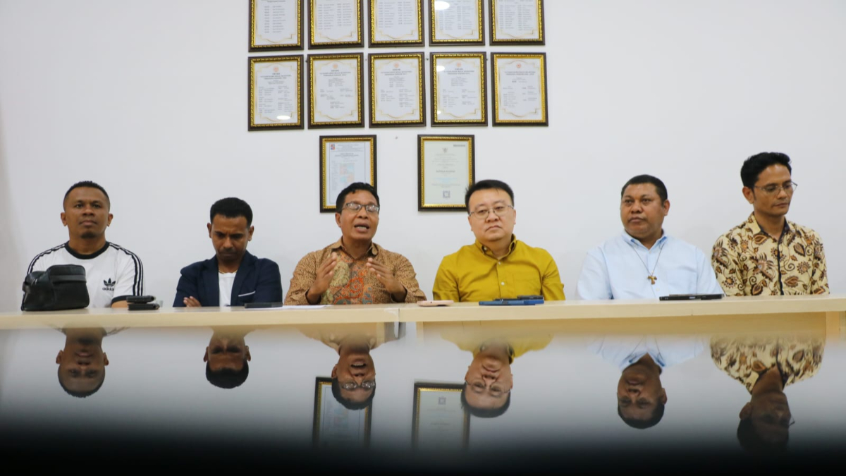 Pertemuan kedua belah pihak di Yayasan Kasih Mulya Sejahtera Panti Wreda, Kota Bogor.