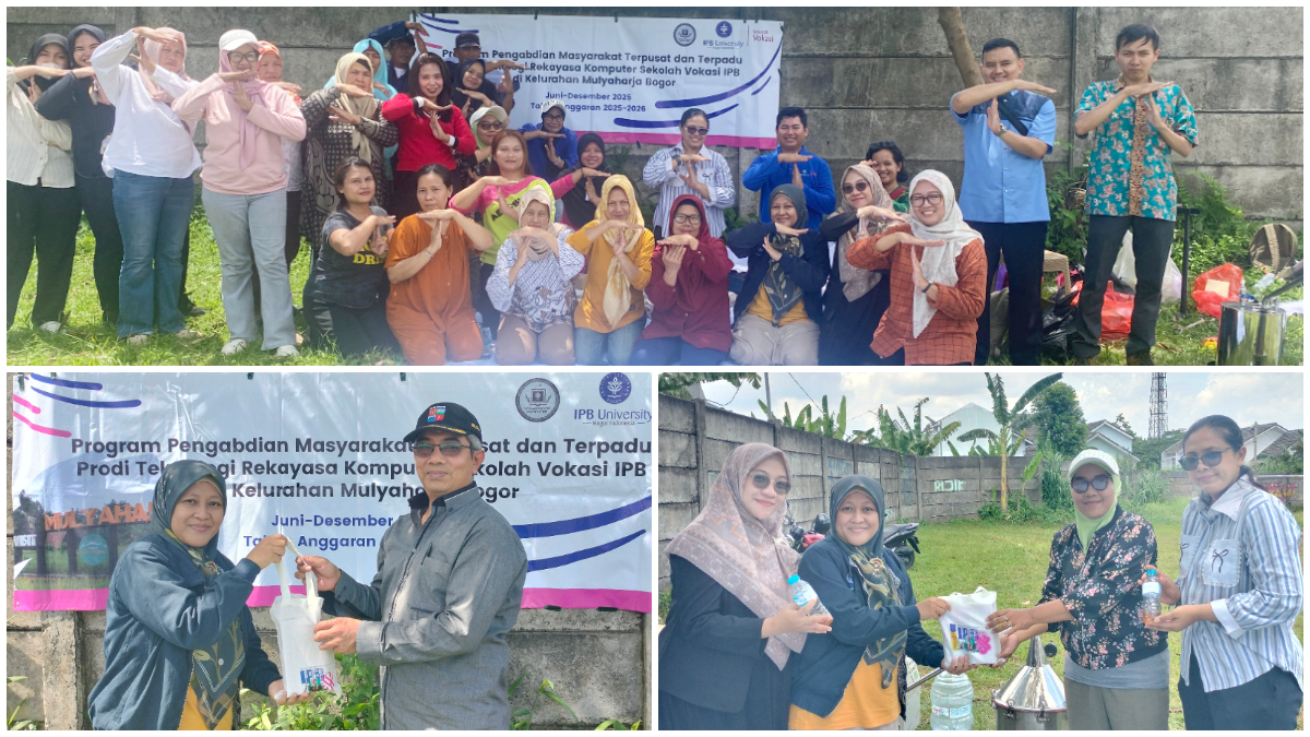 Pelatihan pengolahan sampah plastik menjadi bahan bakar alternatif menggunakan alat pirolisis PiRoTech.
