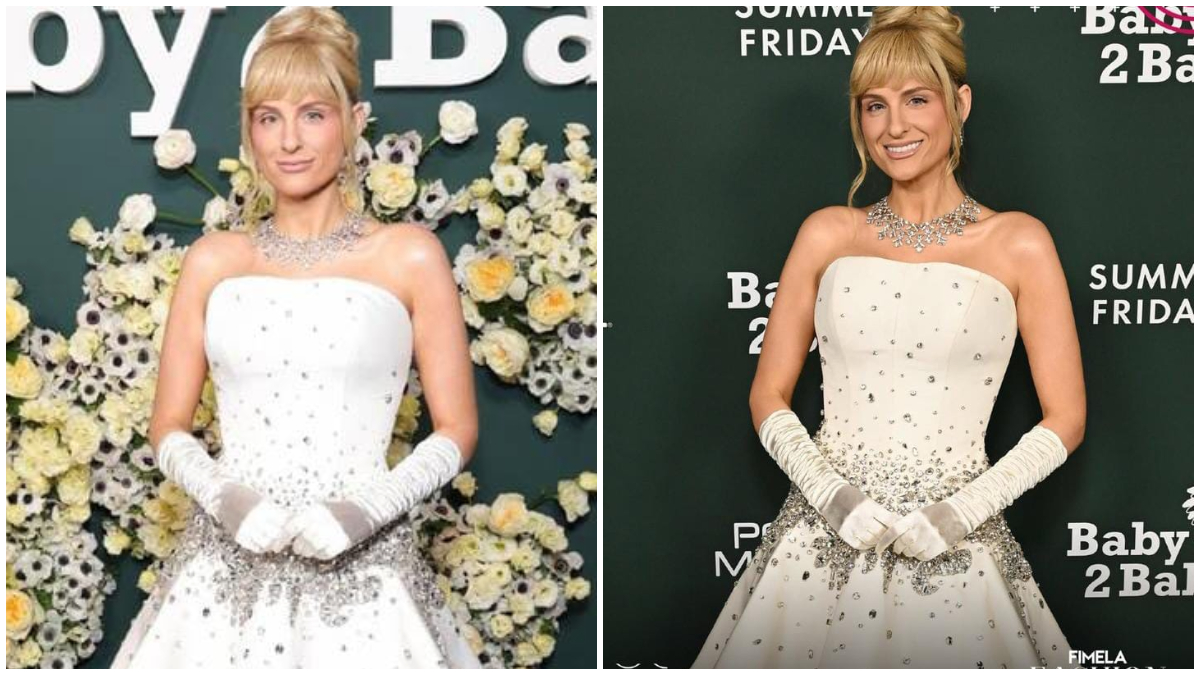 Penampilan Meghan Trainor di Baby2Baby Gala 2025.
