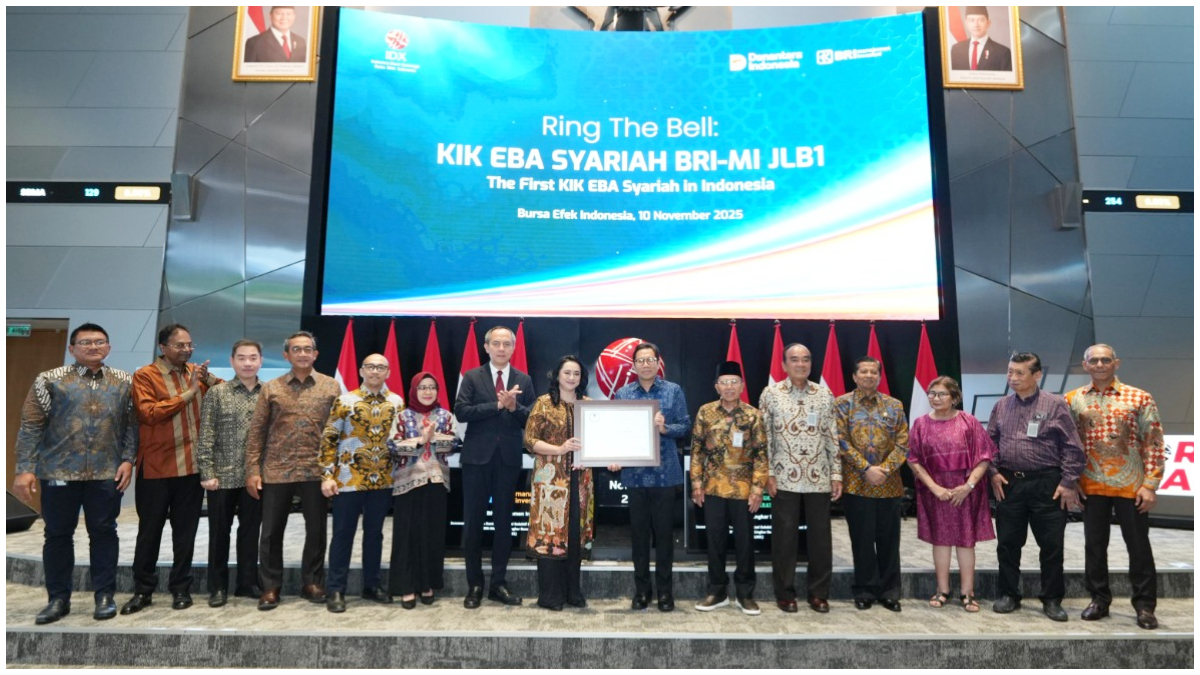 BRI Manajemen Investasi menghadirkan Produk KIK EBA Syariah di BEI.