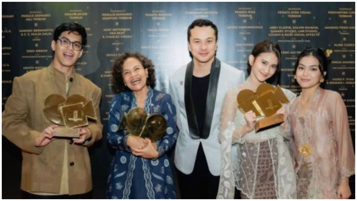 Beberapa pemenang penghargaan Festival Film Indonesia 2025.