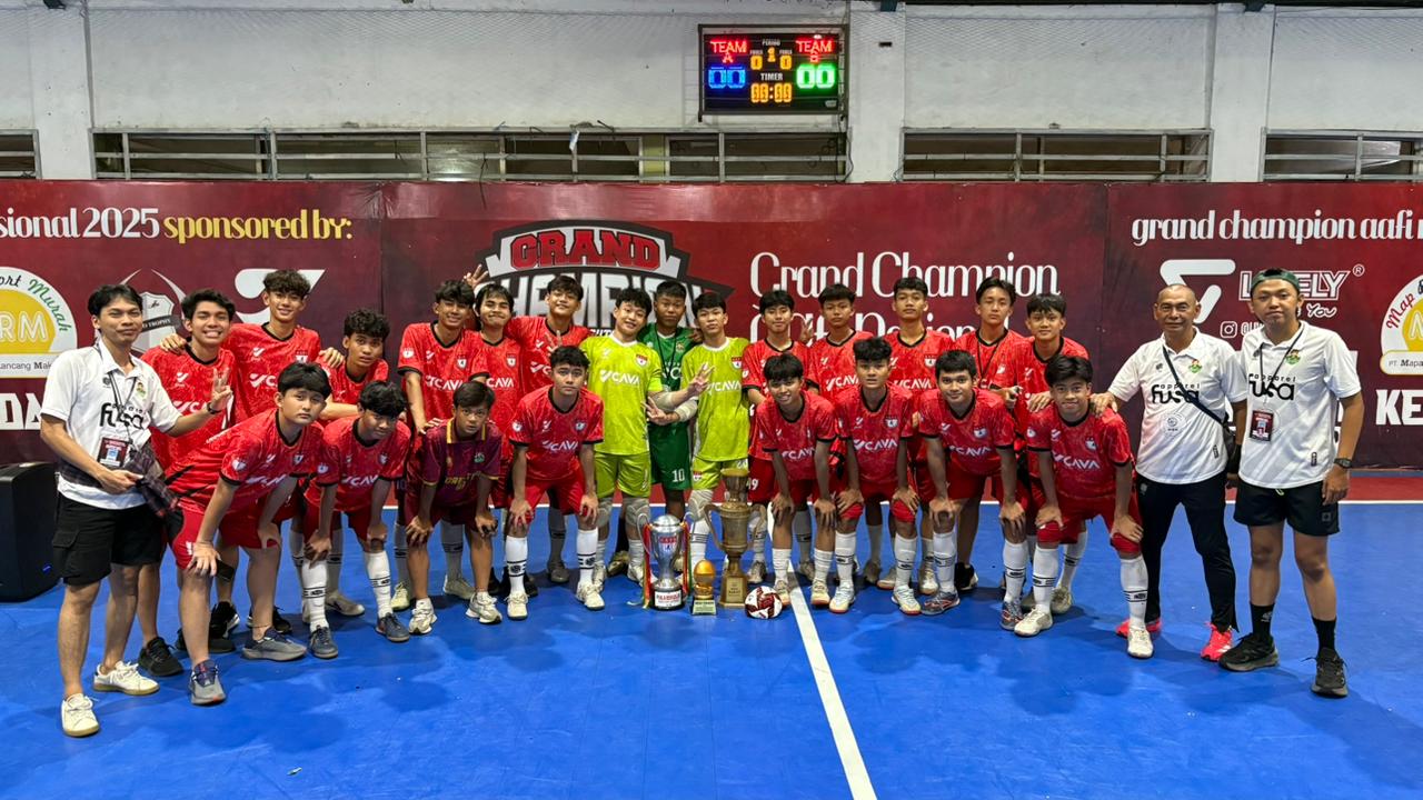 Forester 99 Futsal Academy mencatat sejarah dengan berhasil meraih gelar Juara Grand Champions AAFI Nasional 2025.
