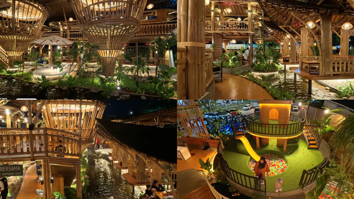 Destinasi kuliner di Kampung Kecil Paramount Petals yang instagramable