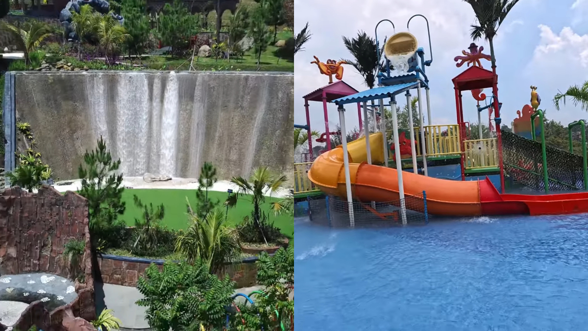 Bunga Waterpark dan Teras Geulis di Puncak Bogor