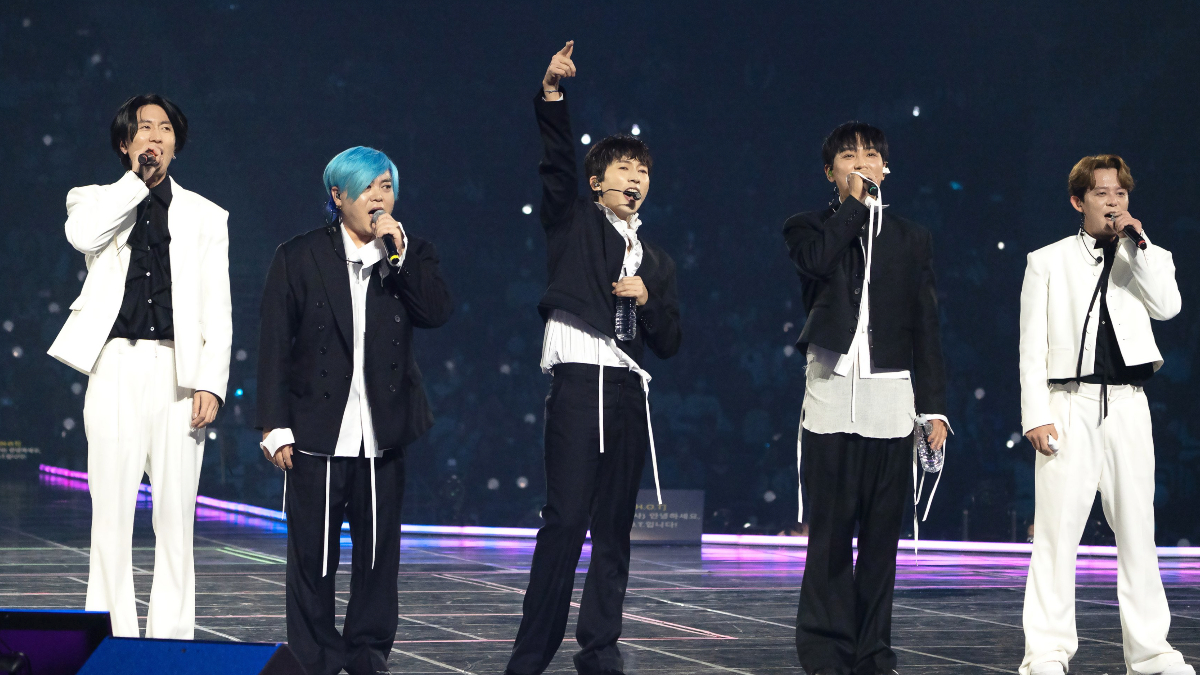 Grup legendaris K-Pop H.O.T. kembali di Hanteo Music Festival setelah 30 tahun