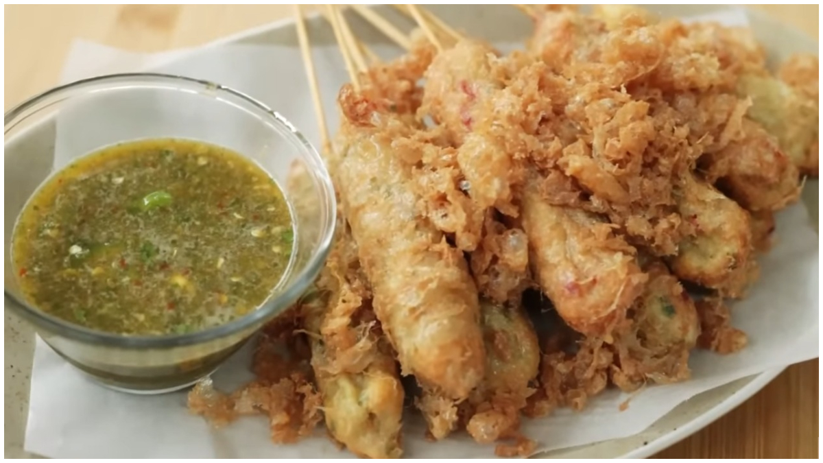 Jajanan favorit SD, Sempol Ayam dari Chef Devina Hermawan.