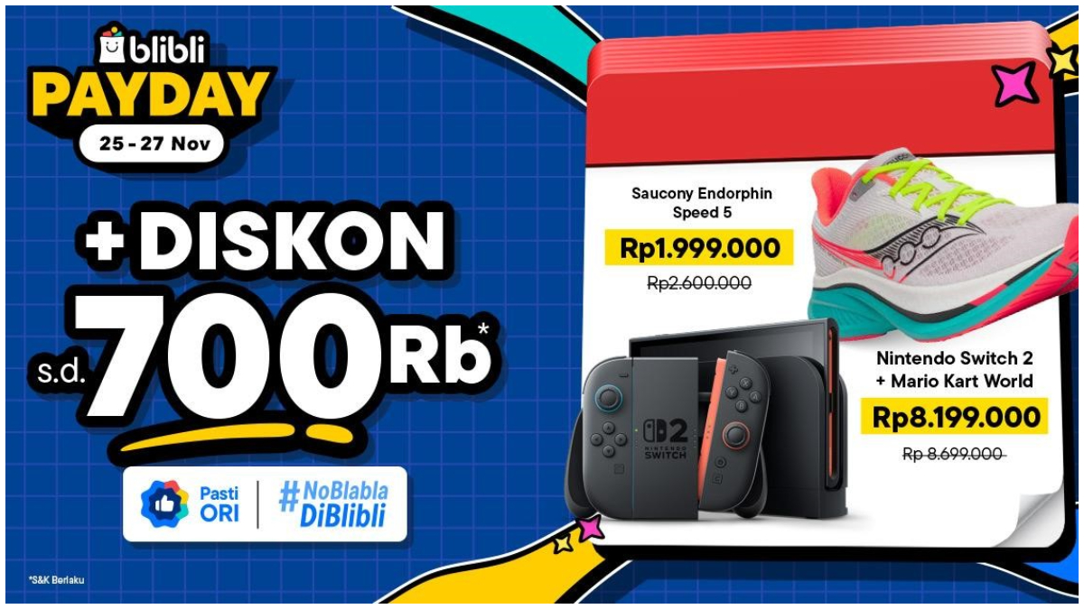 Program Payday Promo dari Blibli