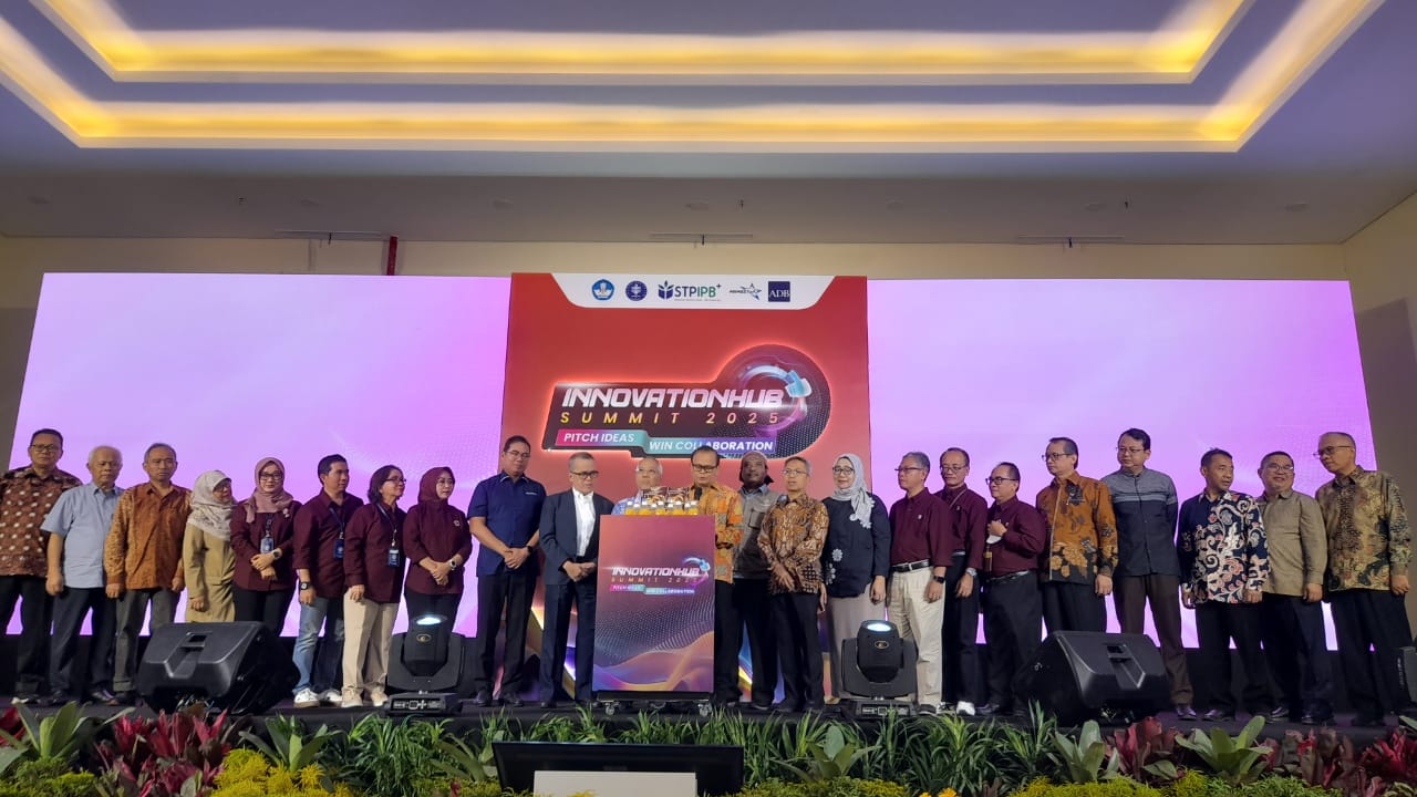 Peluncuran hasil karya para CEO di Lantai 5 Ballroom, Gedung Startup Center IPB University.