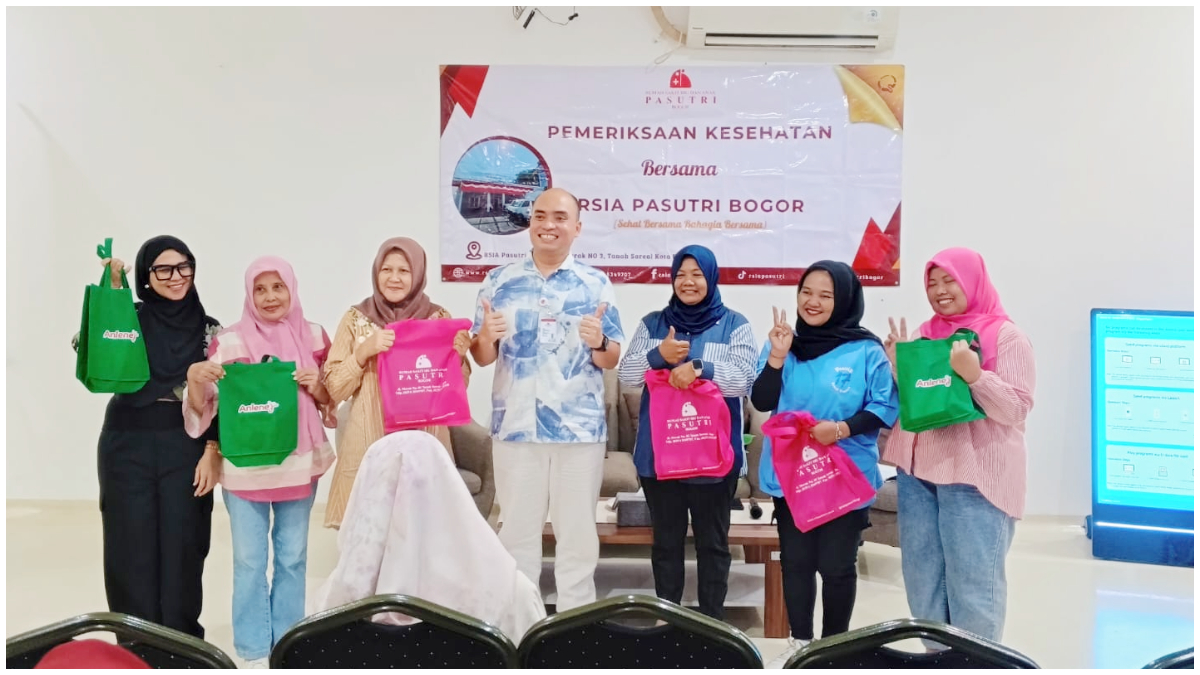 Diskusi edukasi Kanker Serviks yang digelar RSIA Pasutri Bogor untuk memperingati HKN 2025.