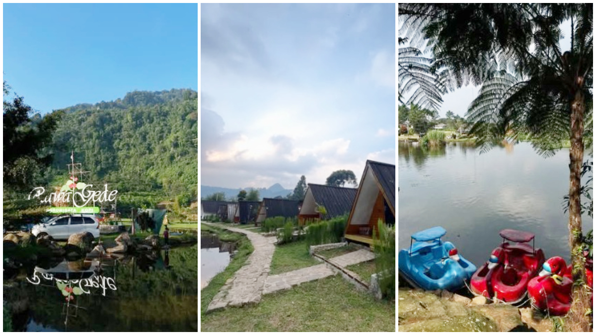 Suasana Wisata Alam Situ Rawa Gede di Sukamakmur Bogor.&nbsp;