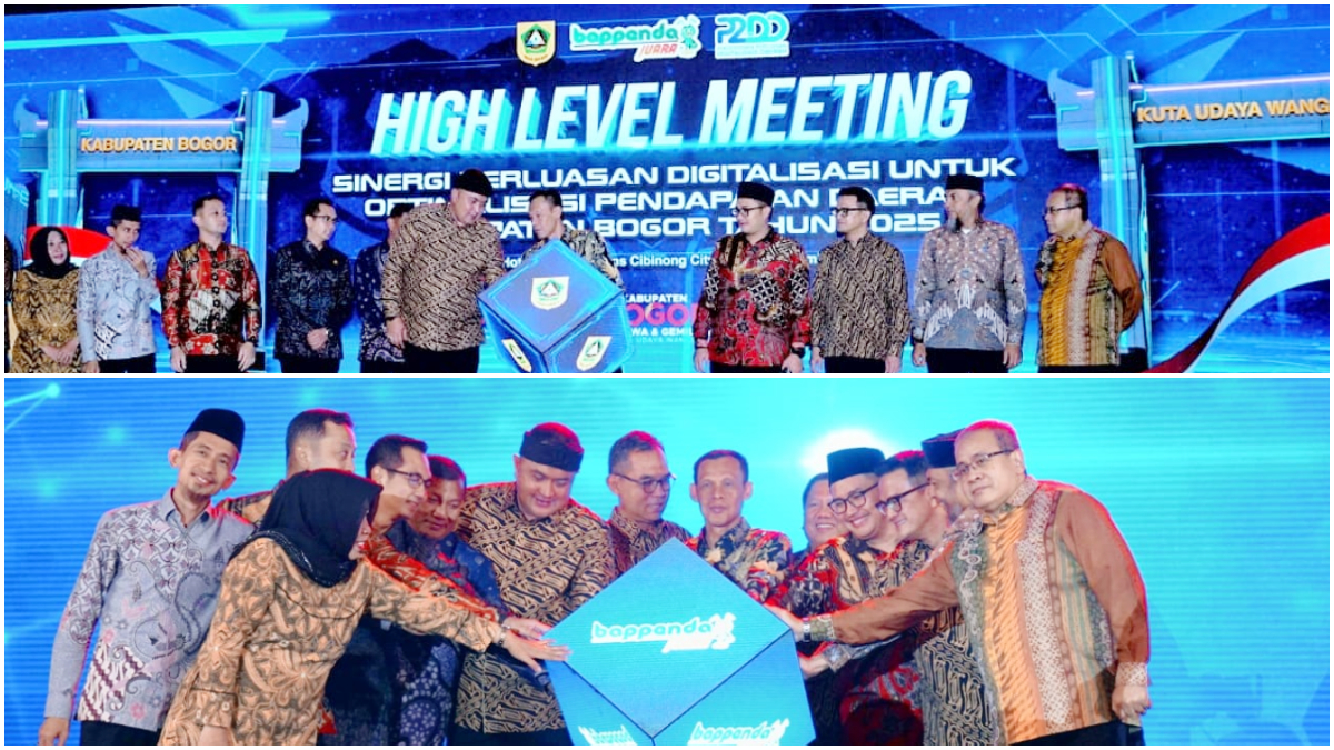 Malam Anugerah Pajak Daerah Kabupaten Bogor digelar Pemkab Bogor di Hotel Harris Cibinong City Mall, Rabu, 27 November 2025 malam.