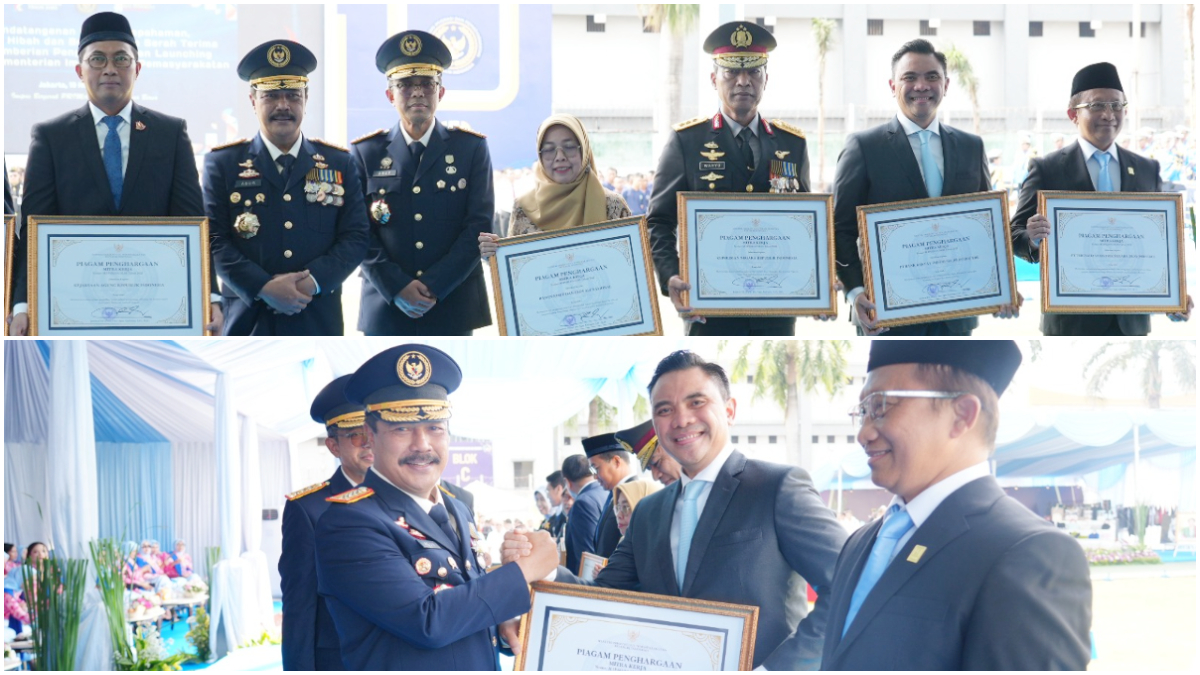 BRI menerima Piagam Penghargaan Mitra Kerja Sama dari Kementerian Imigrasi dan Pemasyarakatan (IMIPAS) RI.