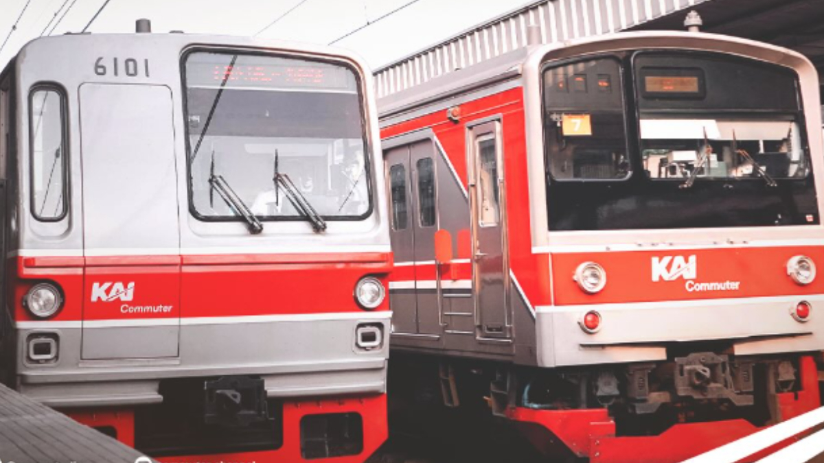 Ilustrasi: Penumpang KRL Commuter Line viral pasca tumbler miliknya hilang.