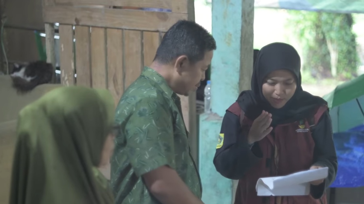 Ilustrasi pendataan KPM