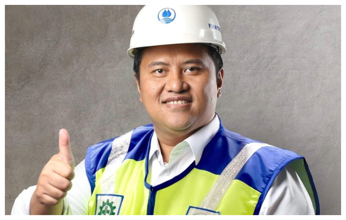 Direktur Utama PDAM Tirta Pakuan Kota Bogor, Rino Indira Gusniawan.