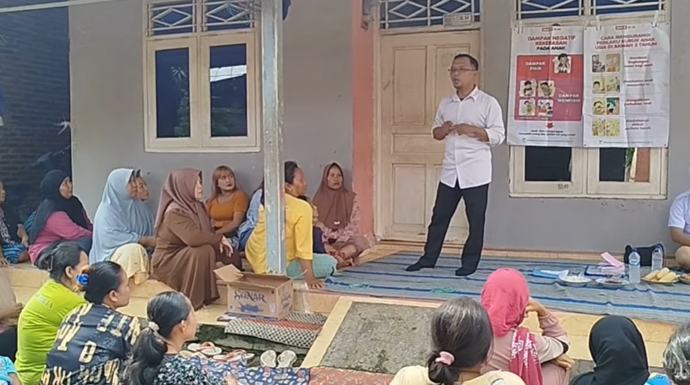 Sosialisasi PPSE bantuan modal Rp5 juta di Desa Nunuk Lelea