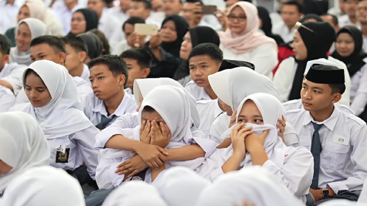 Ilusrasi anak sekolah penerima bantuan PIP.