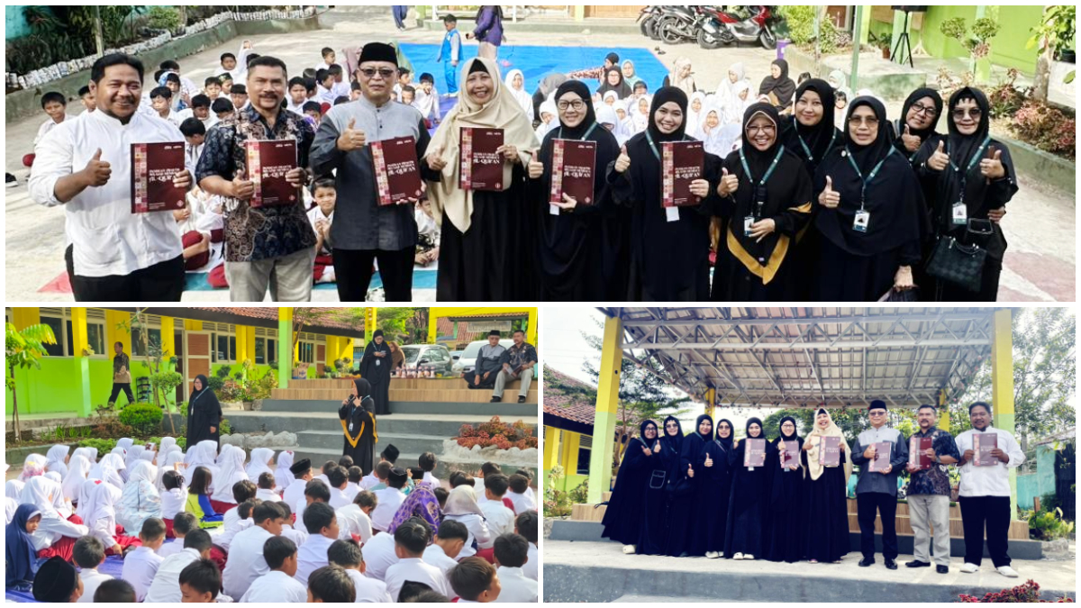 Momen Praktik Belajar Membaca Al-Qur&rsquo;an oleh Kariima di SDN Sindangbarang 4 Kota Bogor.