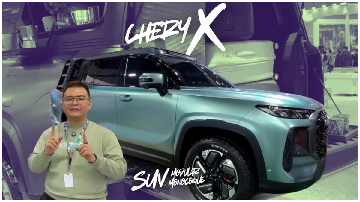 Tampilan Chery X atau yang memiliki kode internal T1TP.