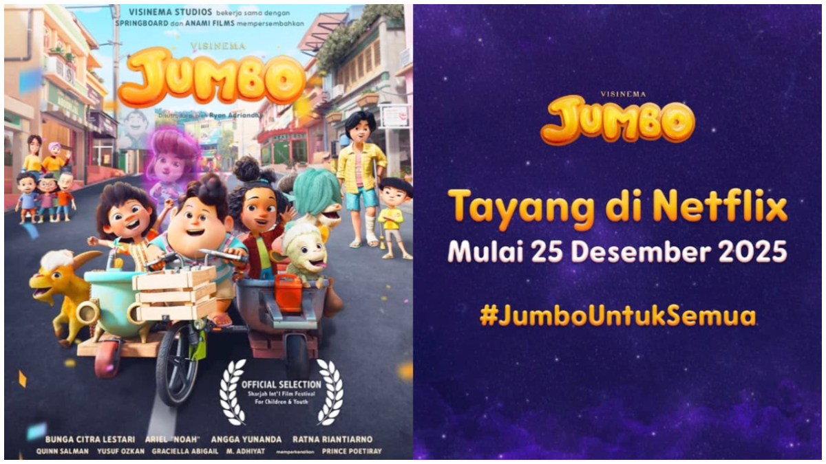 Film Animasi Jumbo yang bakal tayang di Netflix.