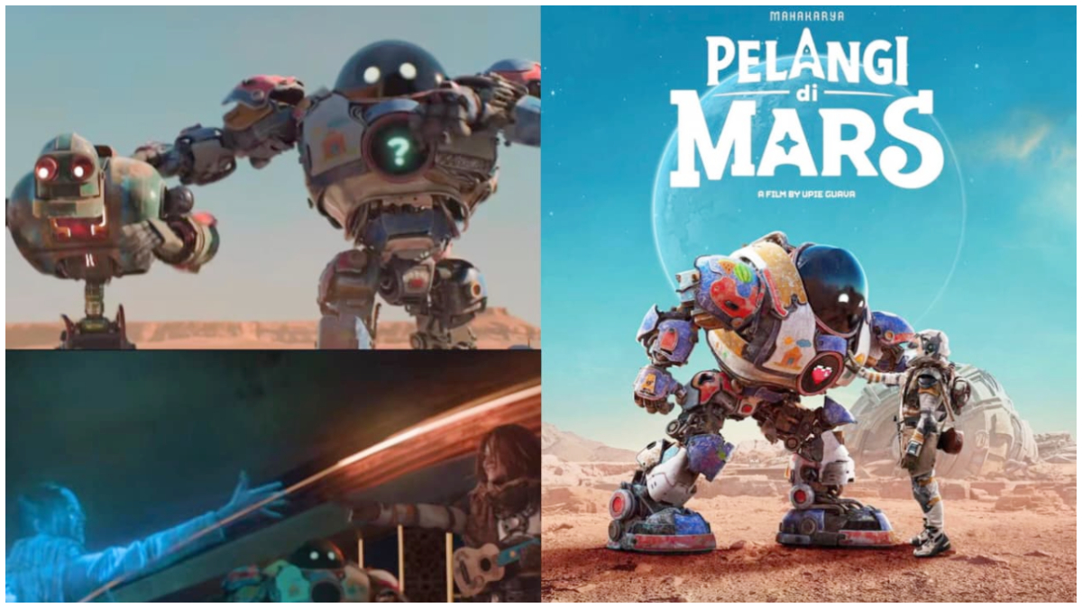 Tampilan visual dan efek CGI pada Film Pelangi di Mars&nbsp;