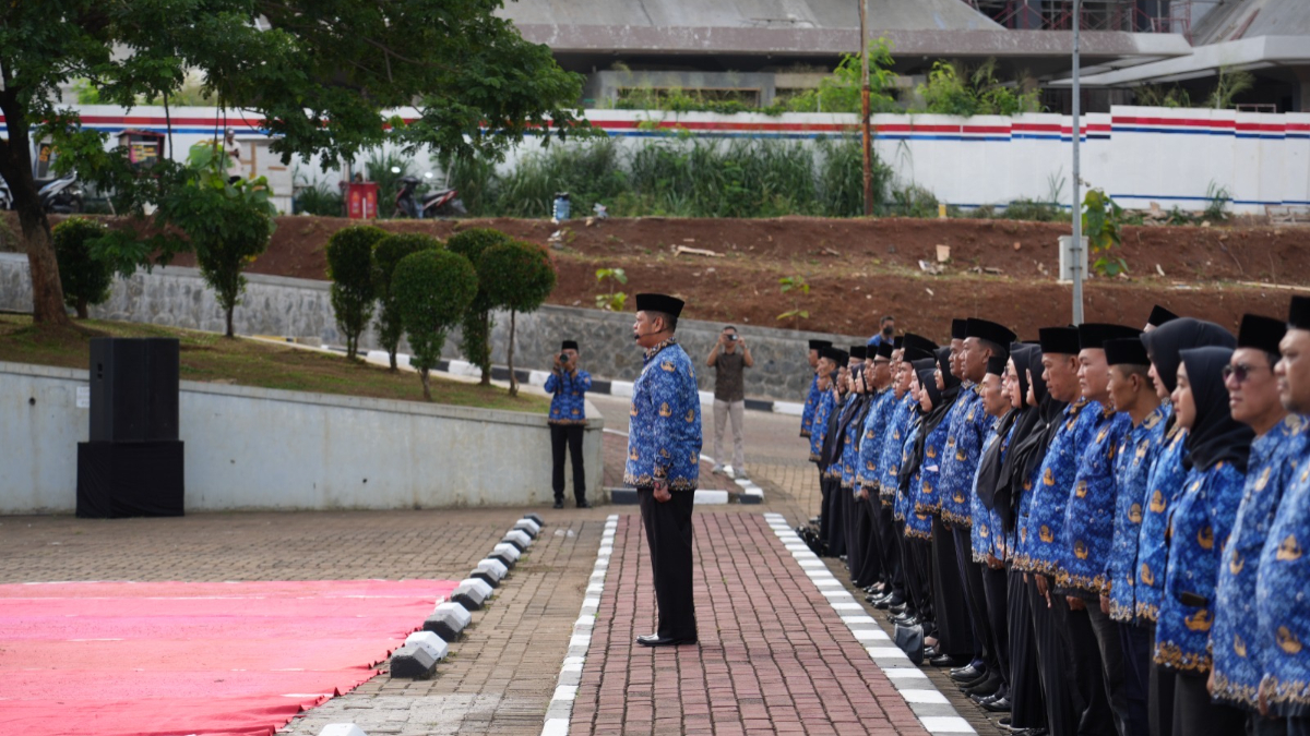 Upacara Peringatan Hari Korps Pegawai Republik Indonesia (KORPRI) ke-54 Tahun 2025