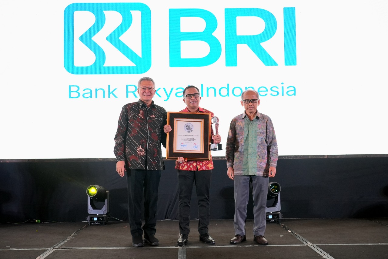 Bank BRI menerima penghargaan dalam ajang Indonesia Trusted Companies 2025 based on Corporate Governance Perception Index (CGPI) 2024.