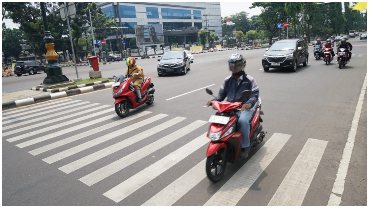 Lokasi JPO Simpang Bapeda.