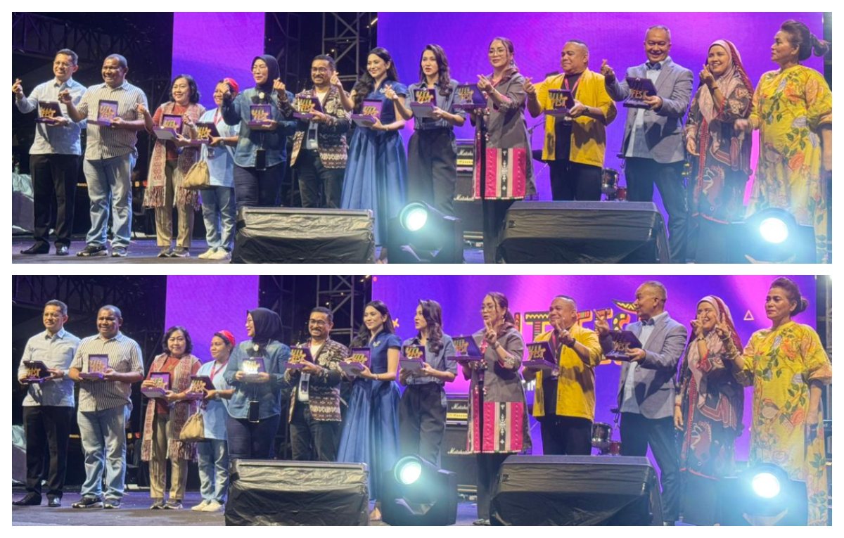 Semangat budaya dan solidaritas UTIFEST mendapatkan dukungan langsung dari berbagai pihak, salah satunya Gubernur Maluku Utara, Sherly Tjoanda Laos.