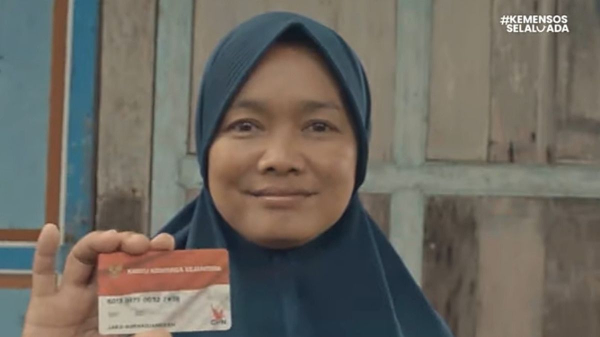 Ilustrasi: Penyaluran bantuan sosial (bansos) kepada para penerima manfaat atau KPM.
