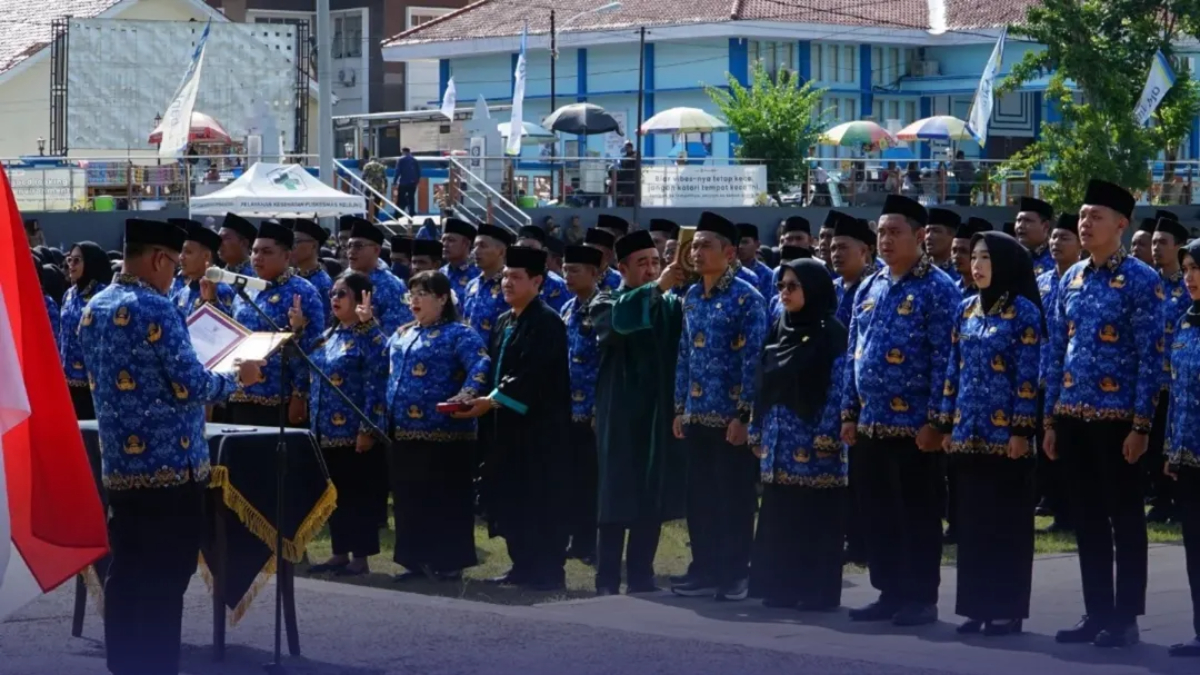 Pelantikan PPPK paruh waktu Kabupaten Majalengka