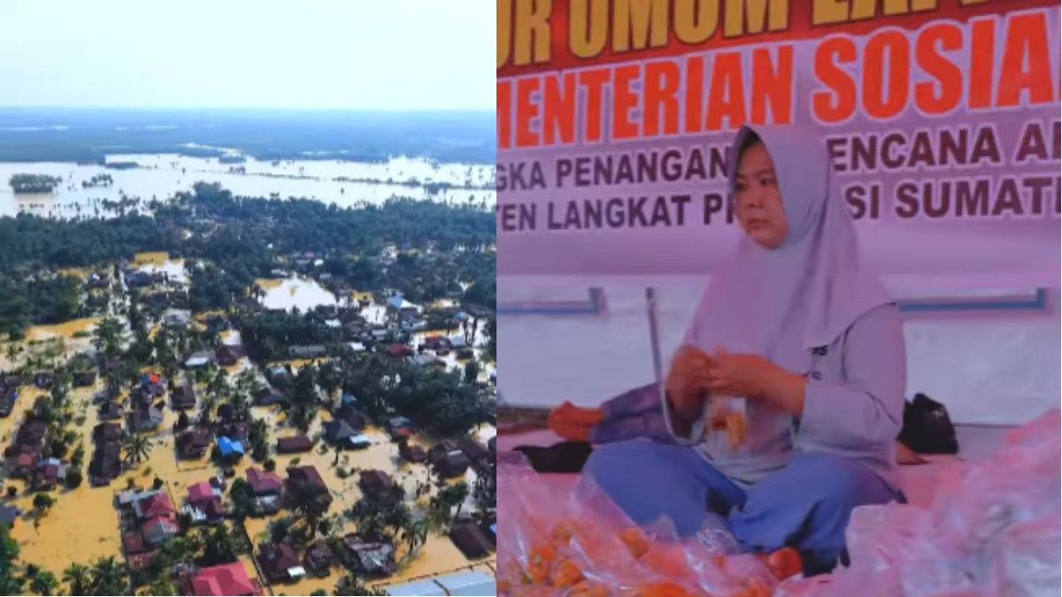 Kementerian Sosial menyalurkan bansos berupa kebutuhan logistik bagi warga Sumatera Utara terdampak banjir.