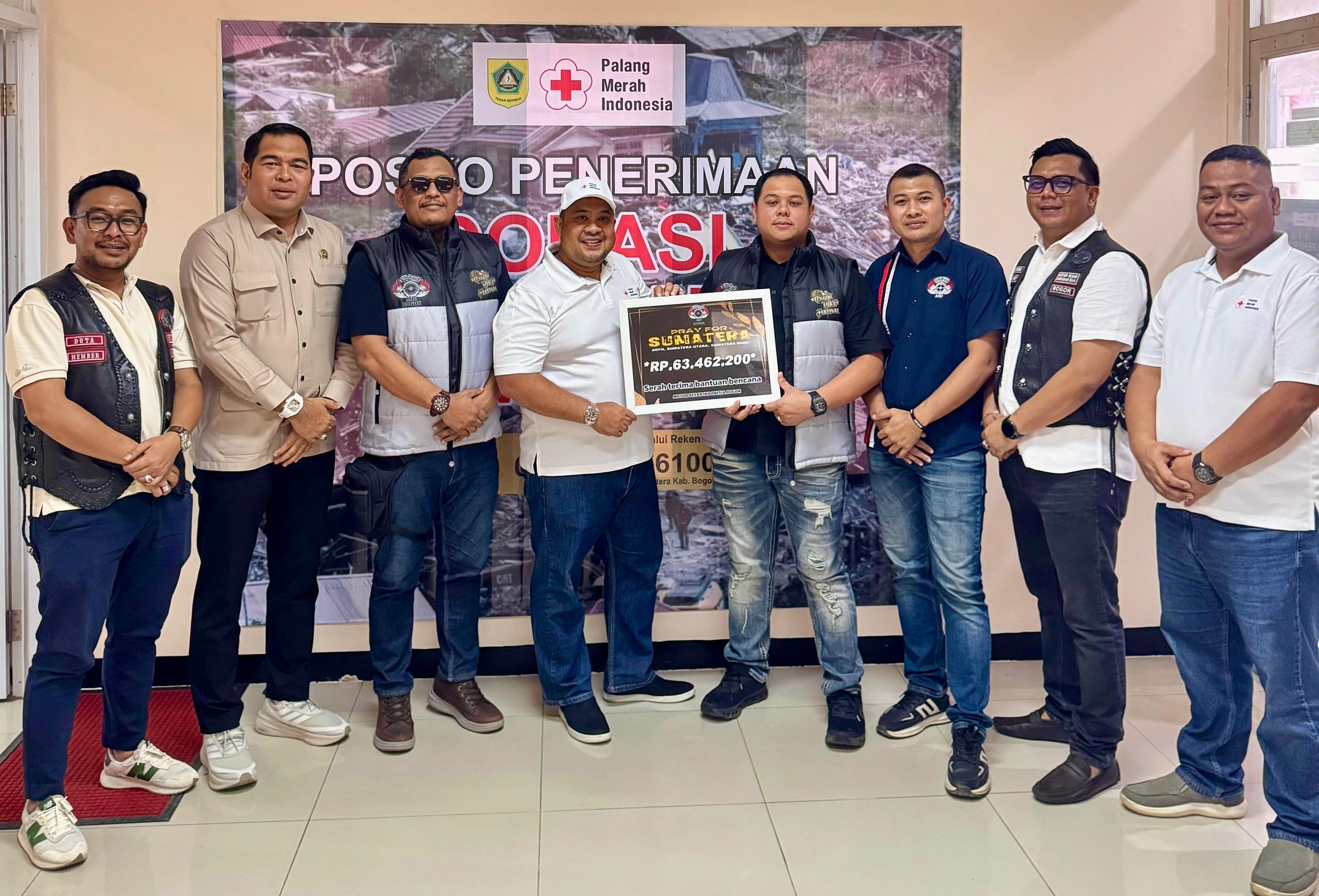MBI Bogor menyalurkan bantuan sebesar Rp 63 juta bagi korban bencana di Sumatera Barat, Sumatera Utara, dan Aceh.